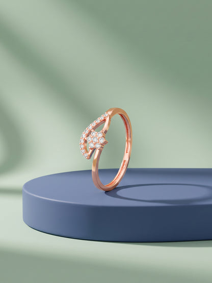 Rose Gold Starielle Ring (Size 11)