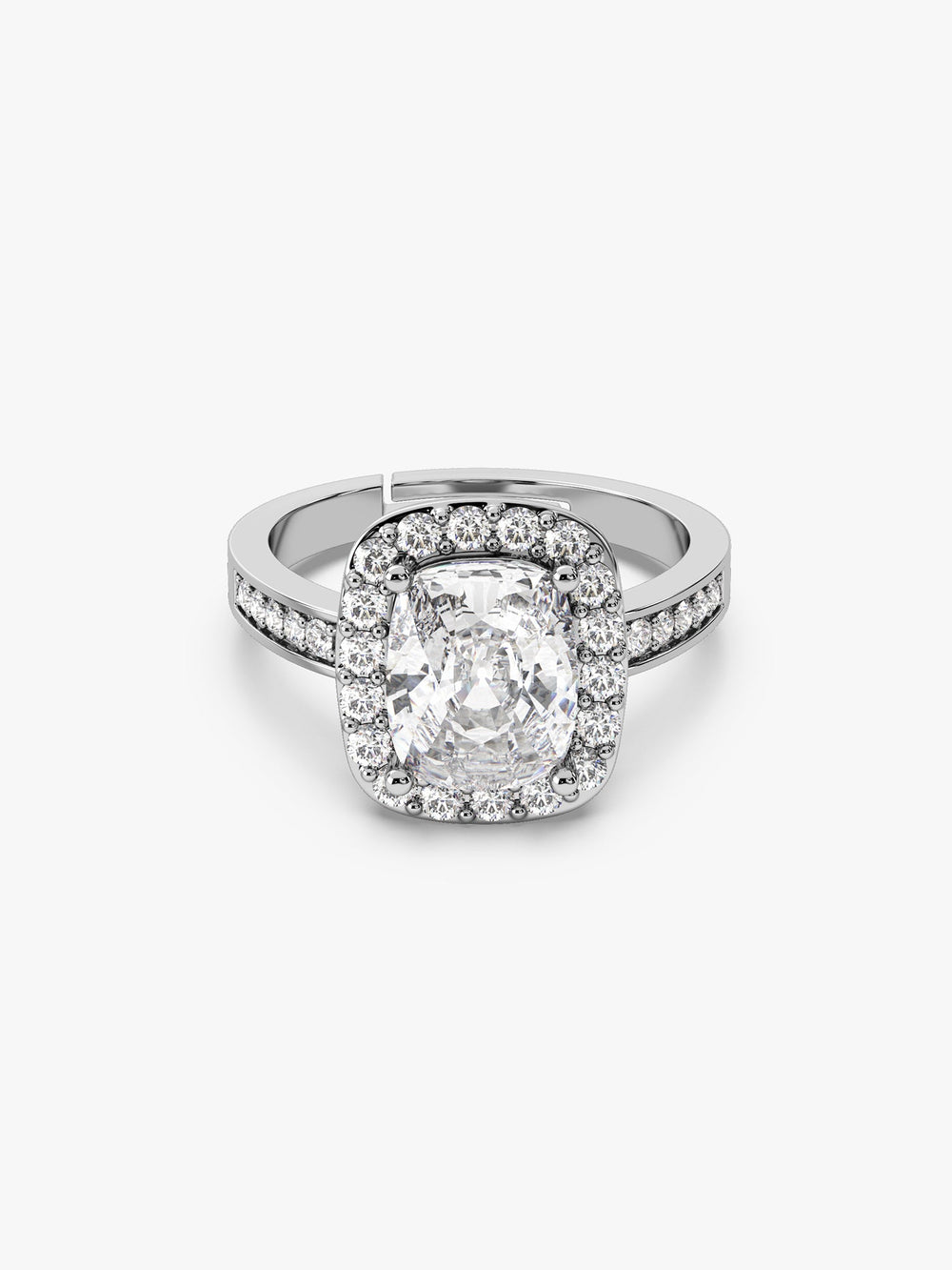 Silver Classic Solitaire Ring