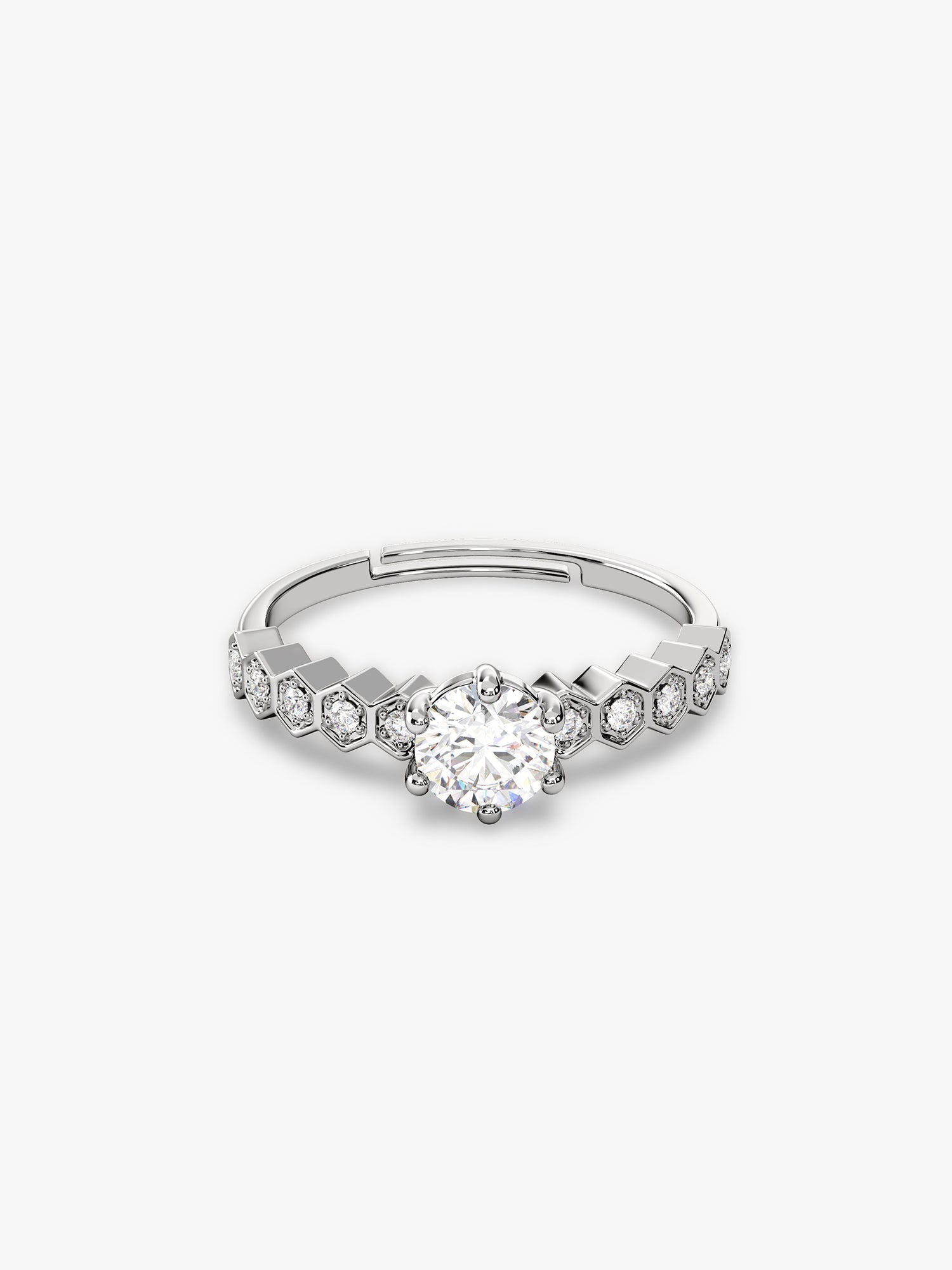 Silver Charm Ring
