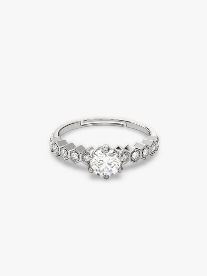 Silver Charm Ring