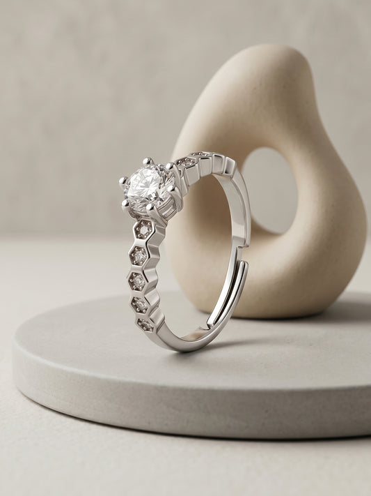 Silver Charm Ring
