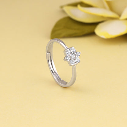 Simple Zircon Stone Ring