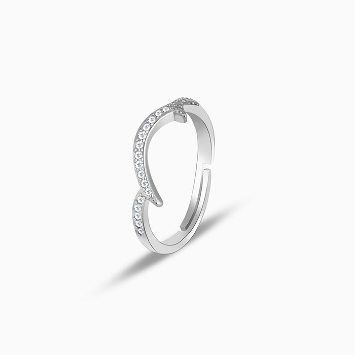 Mia By Tanishq 14kt White Gold Ring For Women In Braided Design | White  gold rings, Engagement rings, Rings