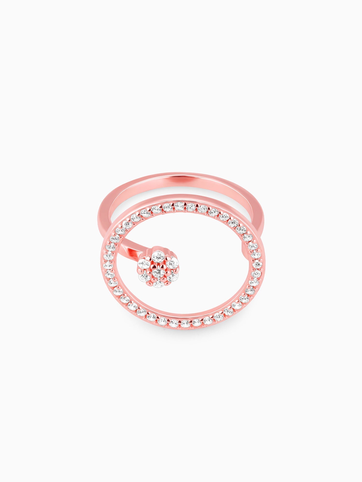 Rose Gold Orbit Ring