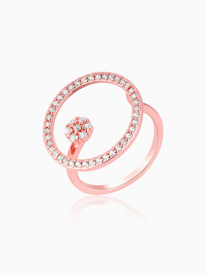 Rose Gold Orbit Ring