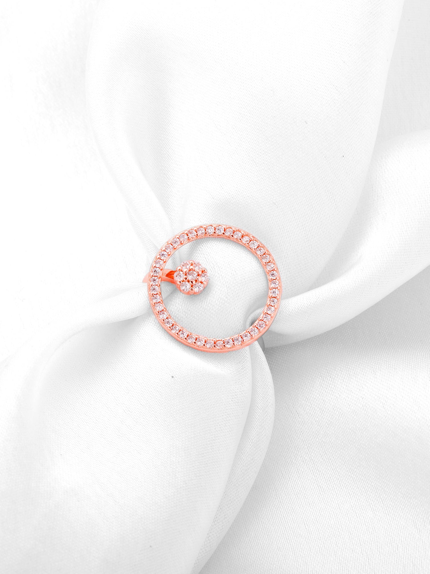 Rose Gold Orbit Ring