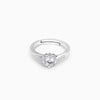 Kriti Sanon Silver Zircon Twist Ring