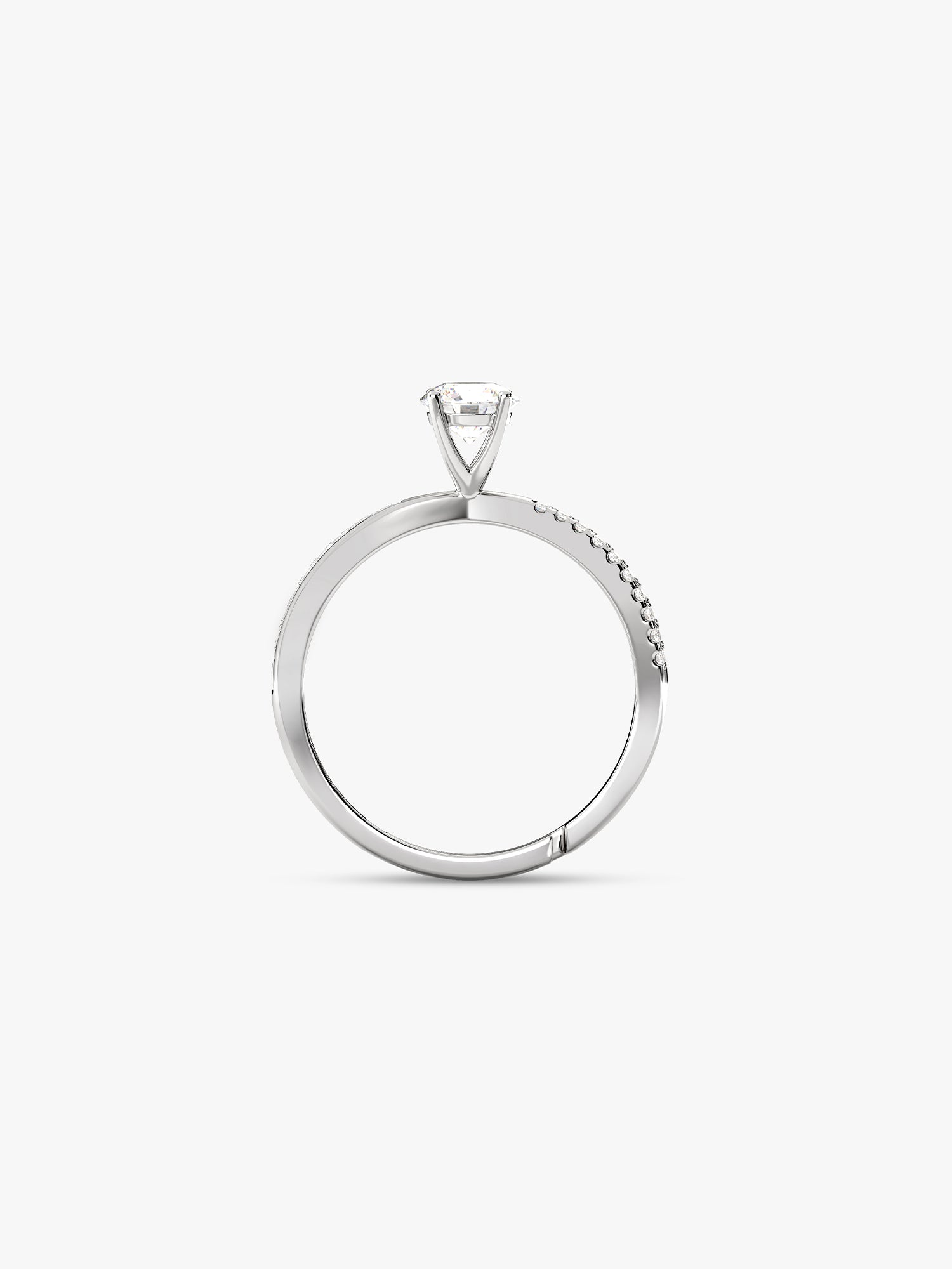 Kriti Sanon Silver Zircon Layered Ring