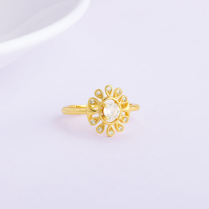 Golden Buttercup Ring