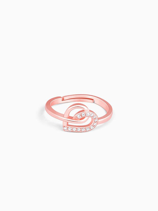 Rose Gold Love Struck Ring