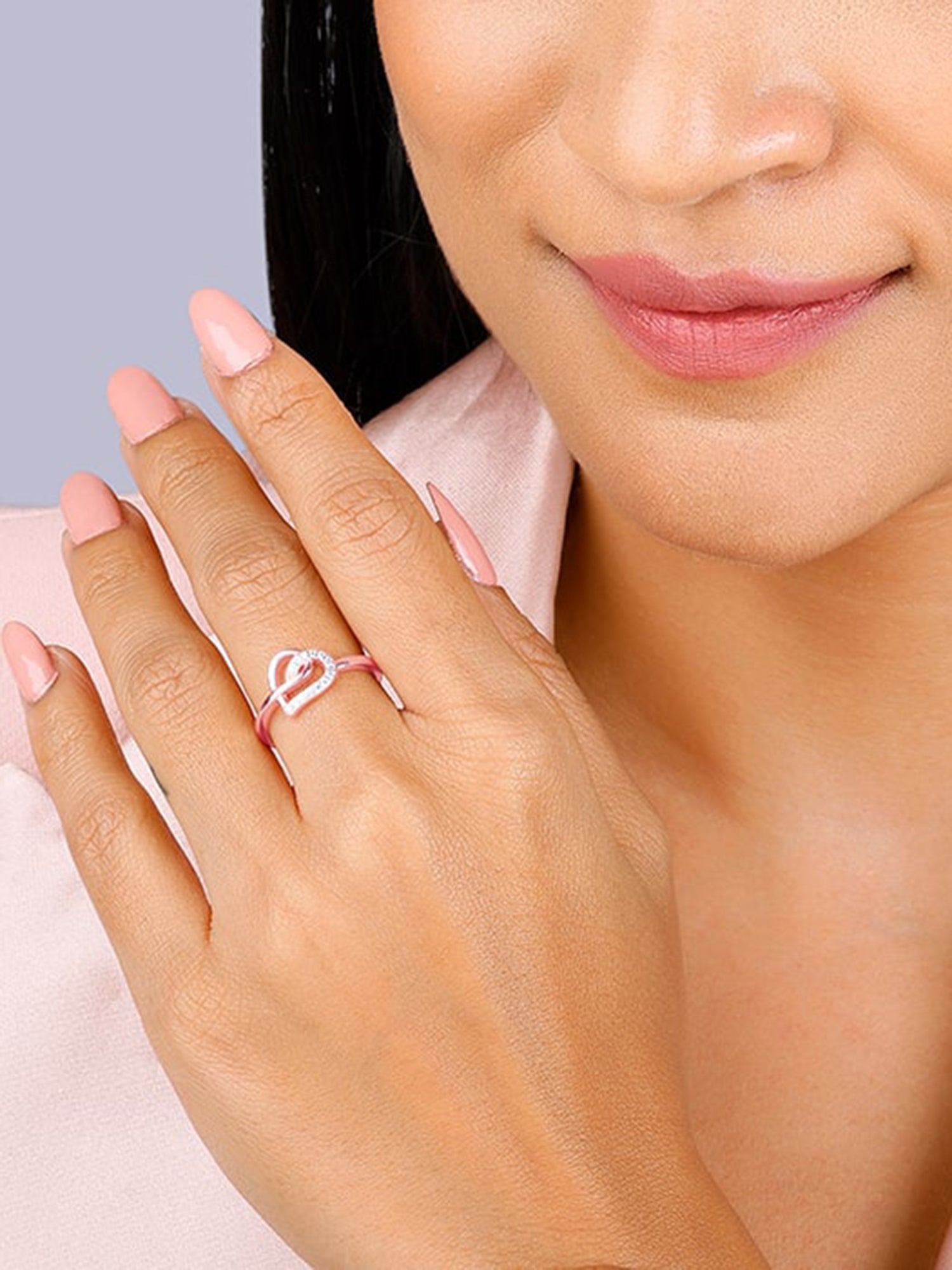 Rose Gold Love Struck Ring