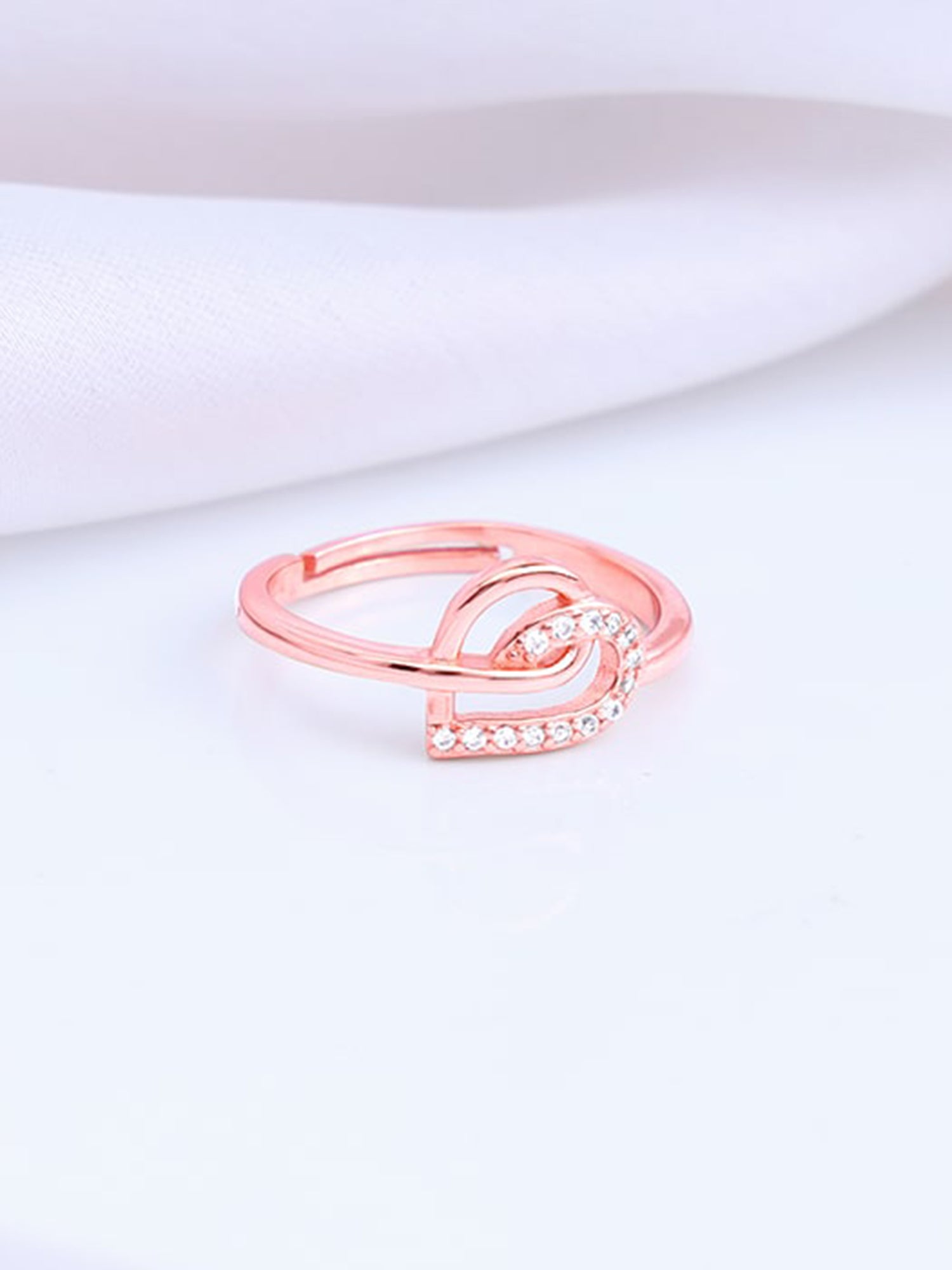 Rose Gold Love Struck Ring