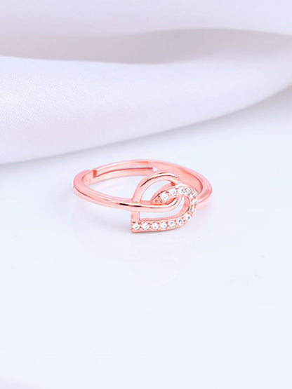 Rose Gold Love Struck Ring