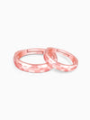 Rose Gold Partners in Fun Couple Bands