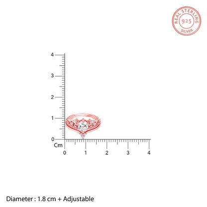 Rose Gold Cocktail Ring