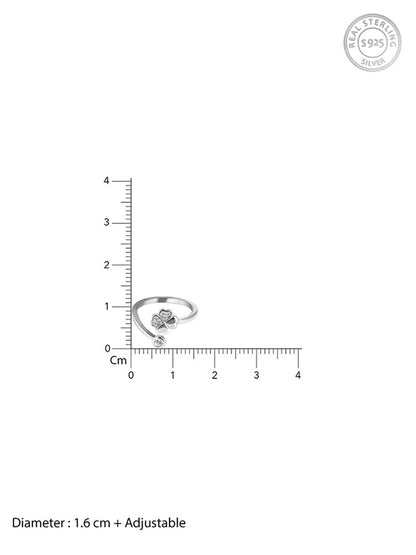 Silver Floret Ring
