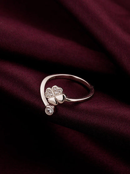 Silver Floret Ring