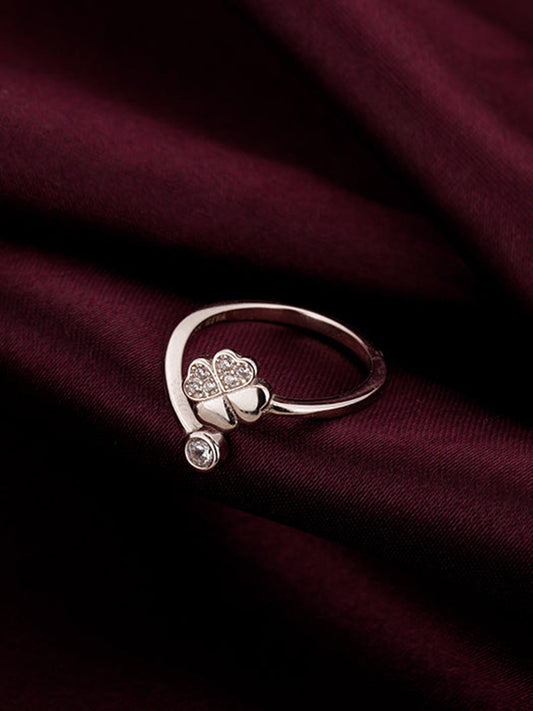 Silver Floret Ring