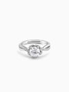 Zircon Shining Flower Earring