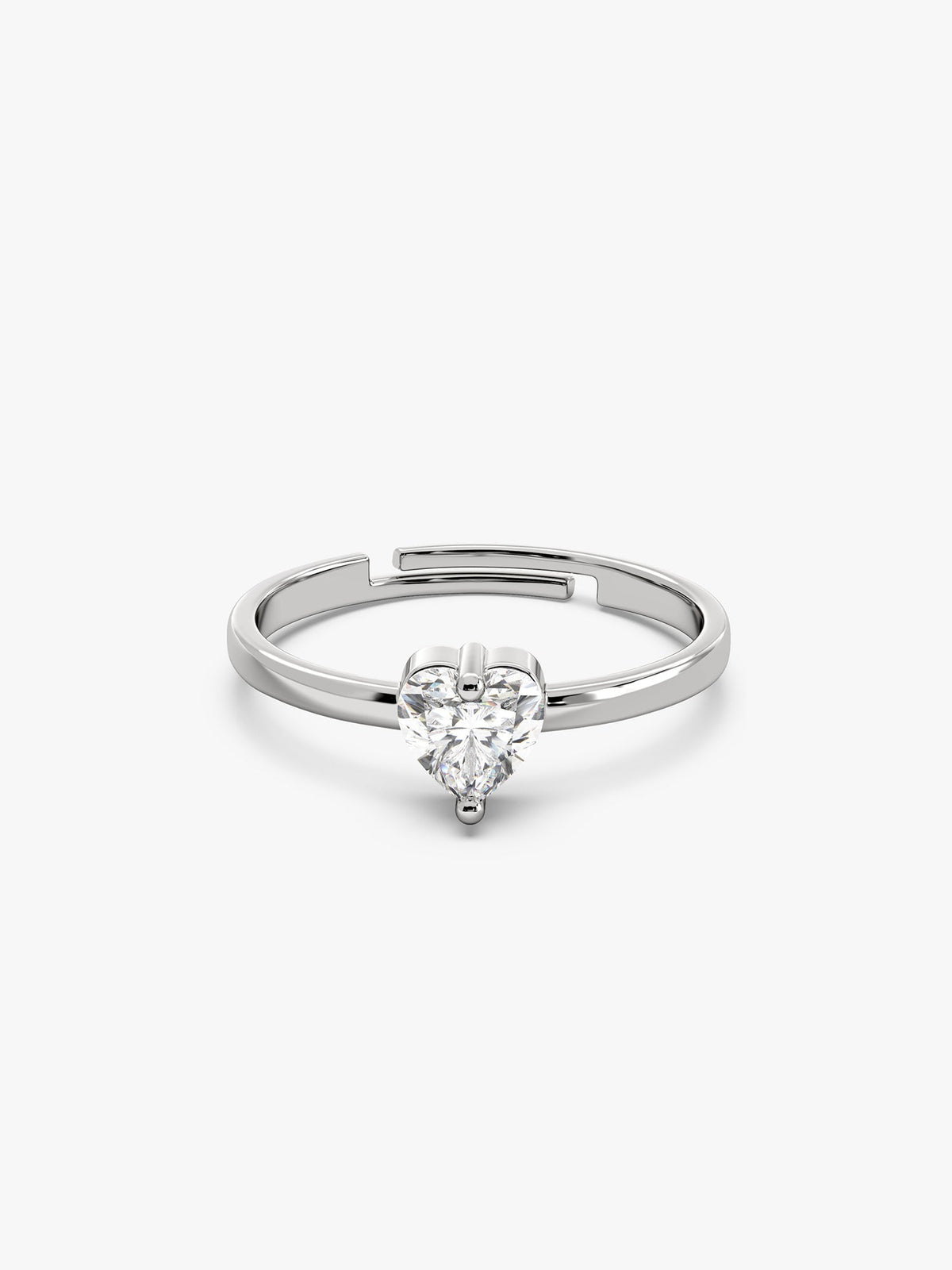 Silver Passionate Love Ring