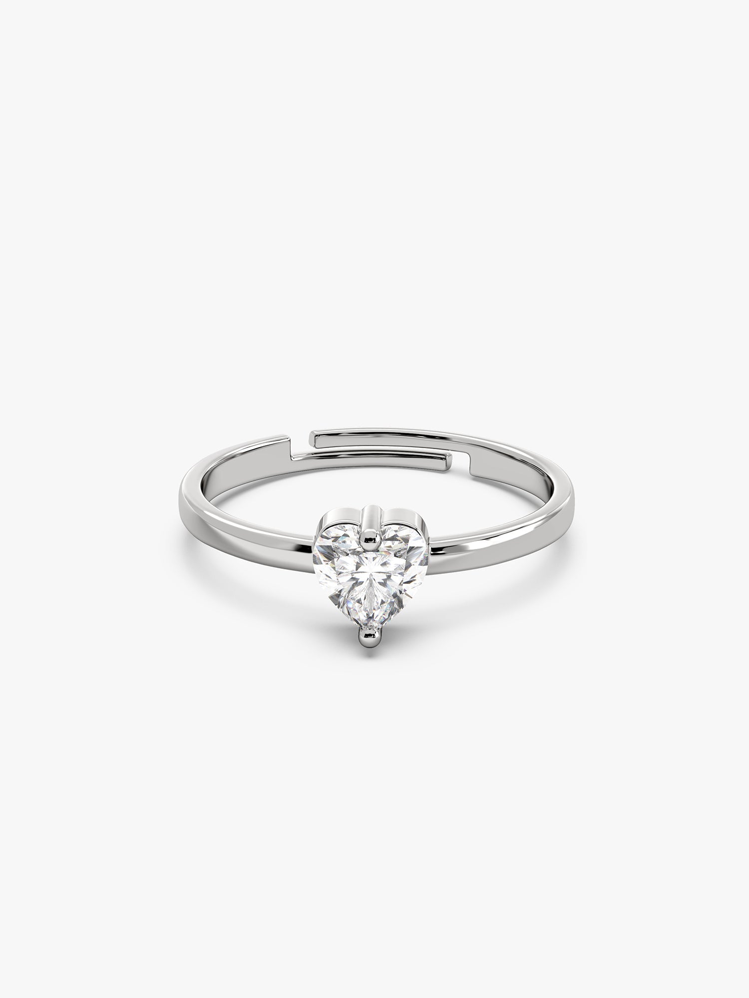 Silver Passionate Love Ring