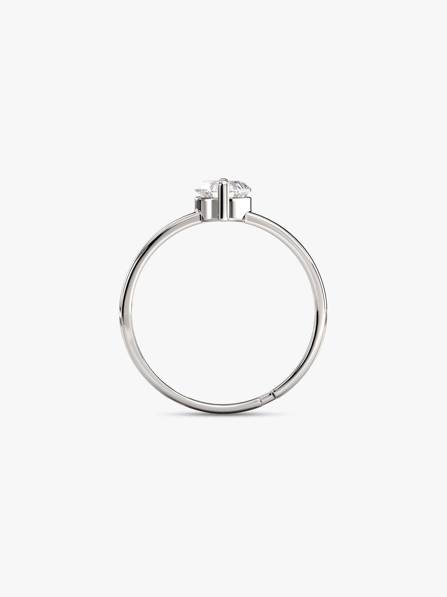 Silver Passionate Love Ring