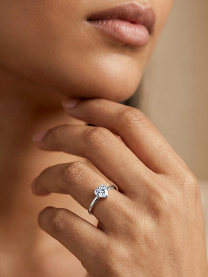 Silver Passionate Love Ring