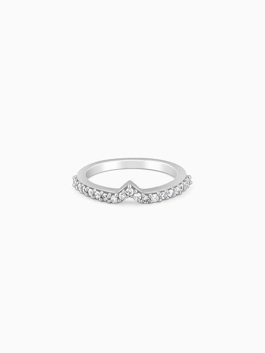 Silver Cupid Arrow Ring