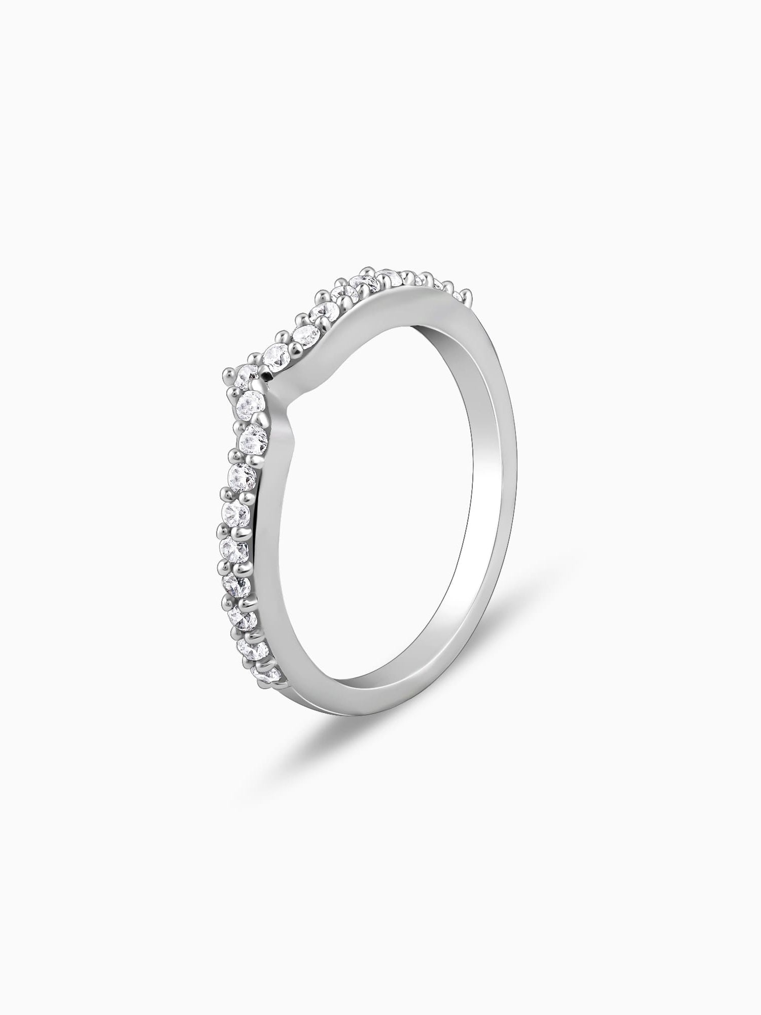 Silver Cupid Arrow Ring