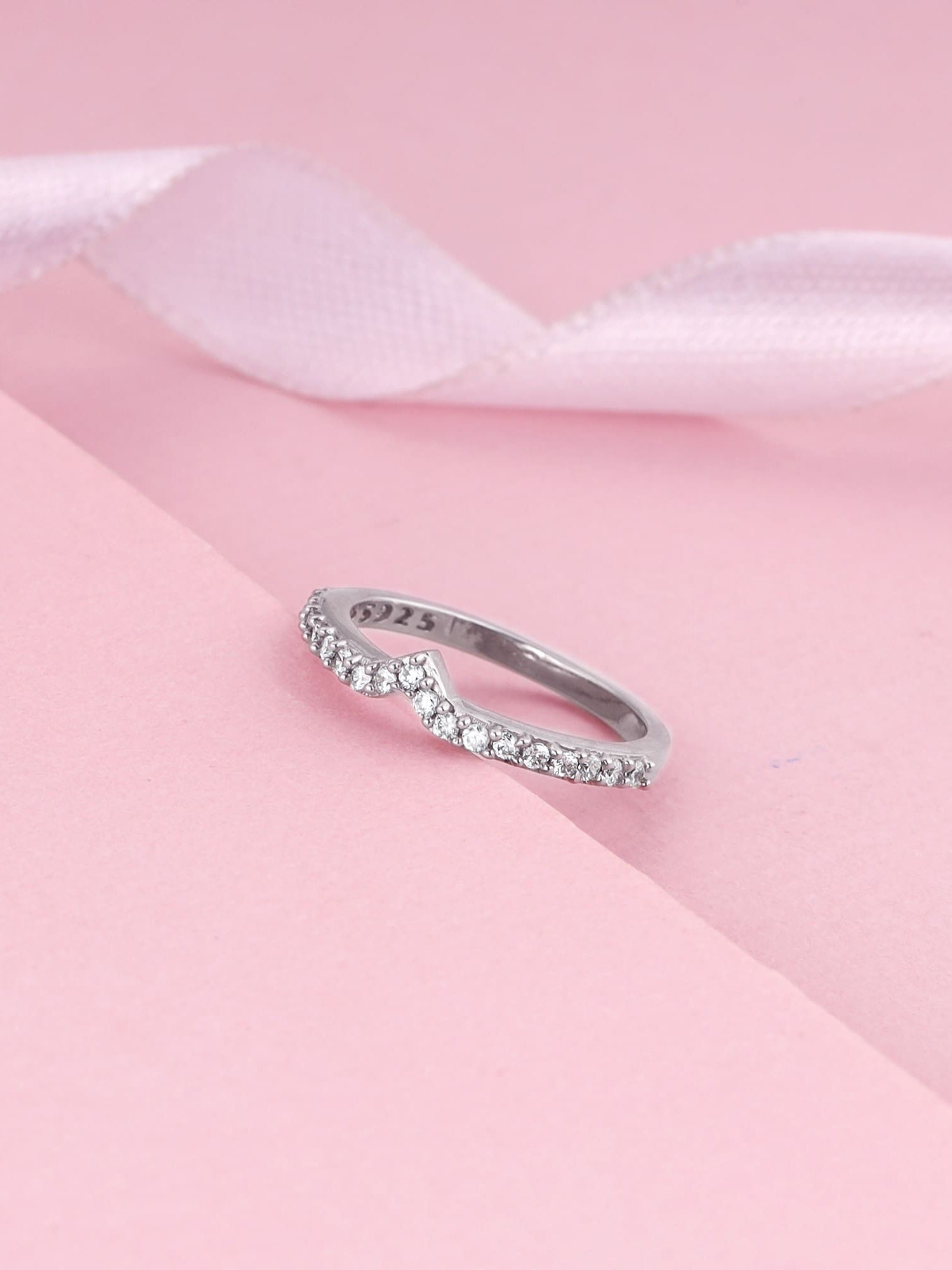 Silver Cupid Arrow Ring