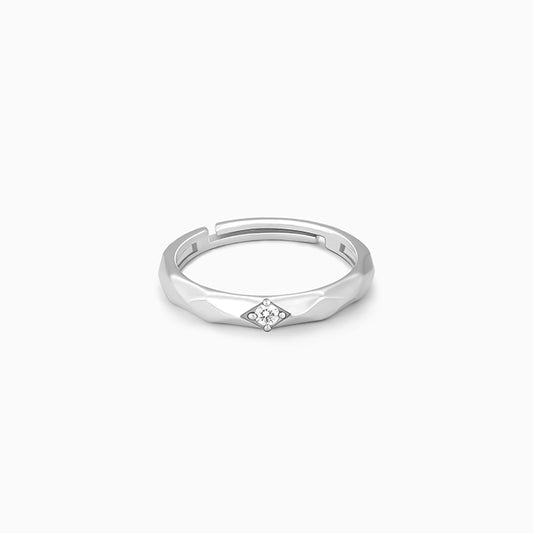 Silver Rugged Ring For Him