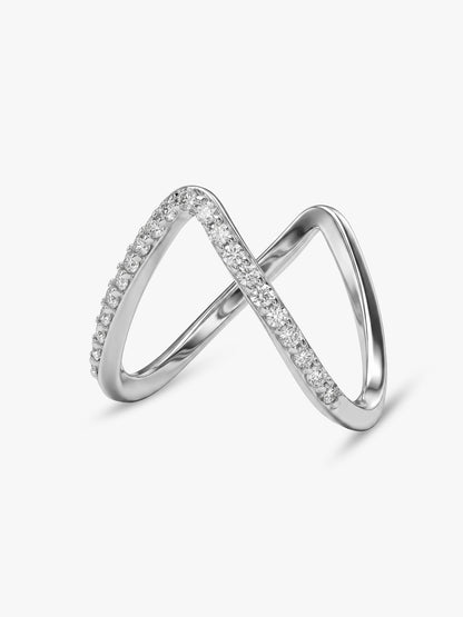 Kriti Sanon Silver Beautiful Vanki Ring