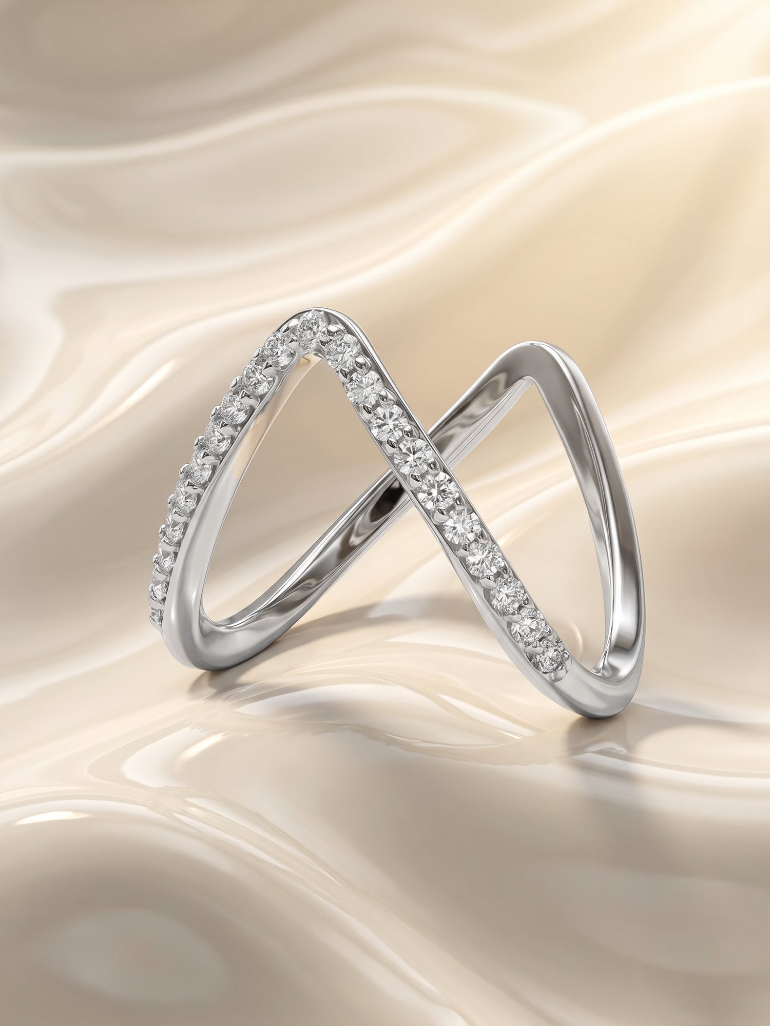 Kriti Sanon Silver Beautiful Vanki Ring