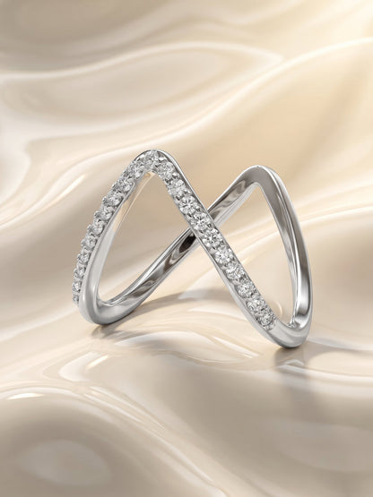 Kriti Sanon Silver Beautiful Vanki Ring