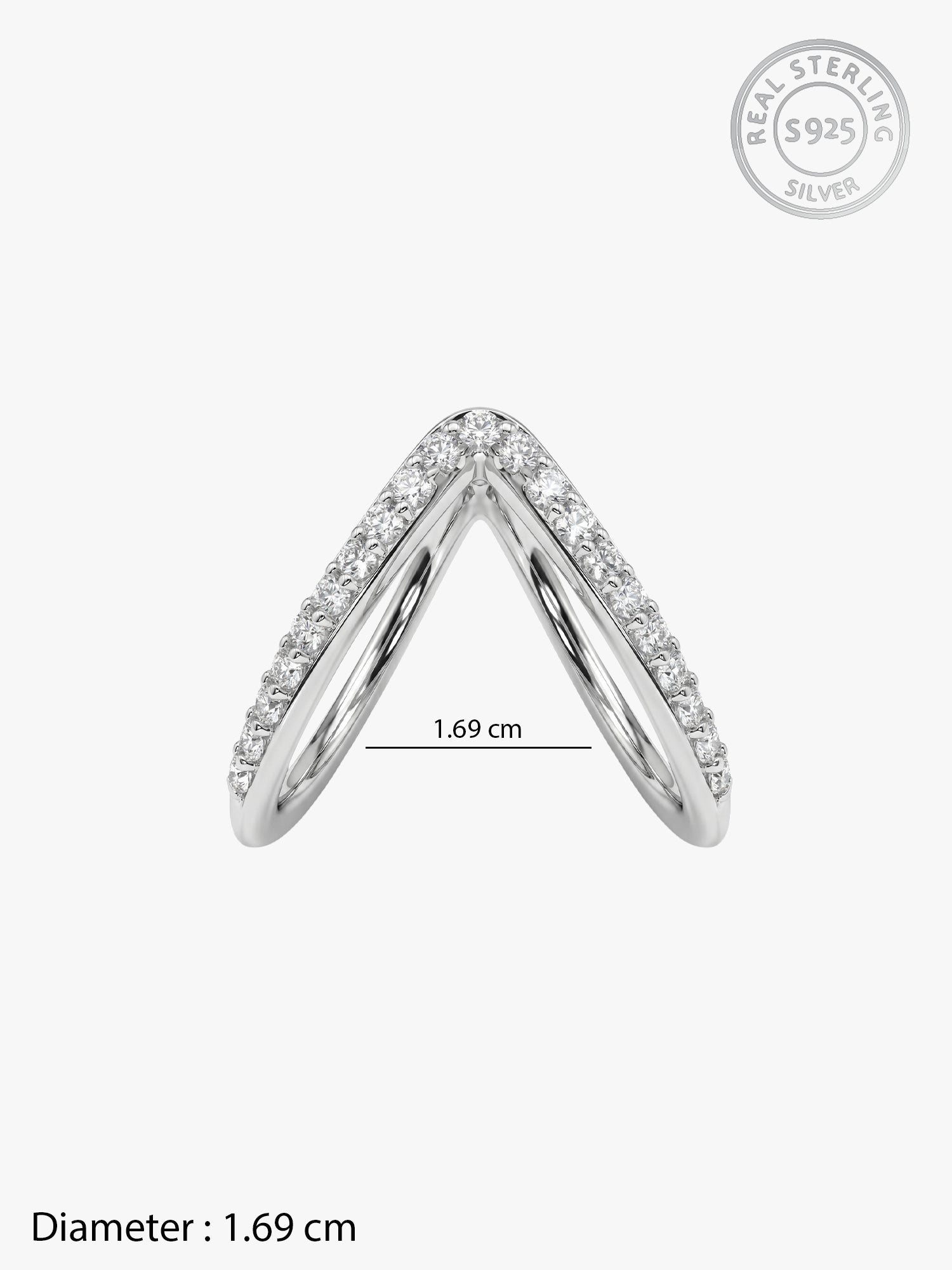 Kriti Sanon Silver Beautiful Vanki Ring
