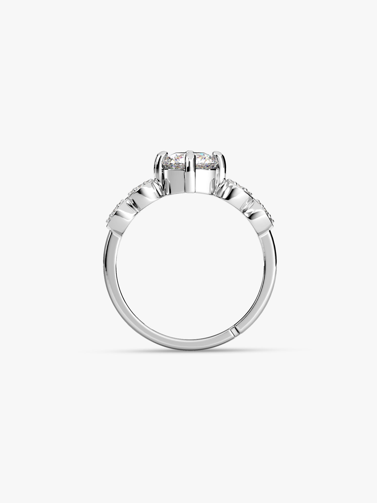 Silver Attracted To You Ring