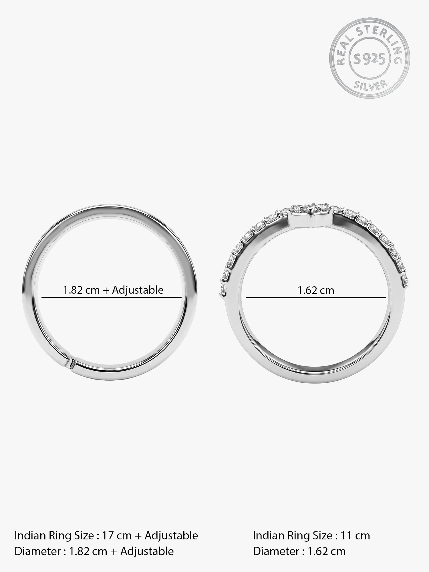 Silver Cupid Arrow Couple Bands