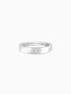 Silver Zircon True Love Ring