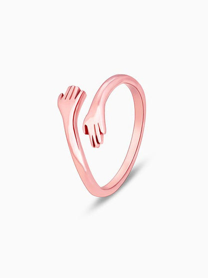Rose Gold Hug Me More Ring