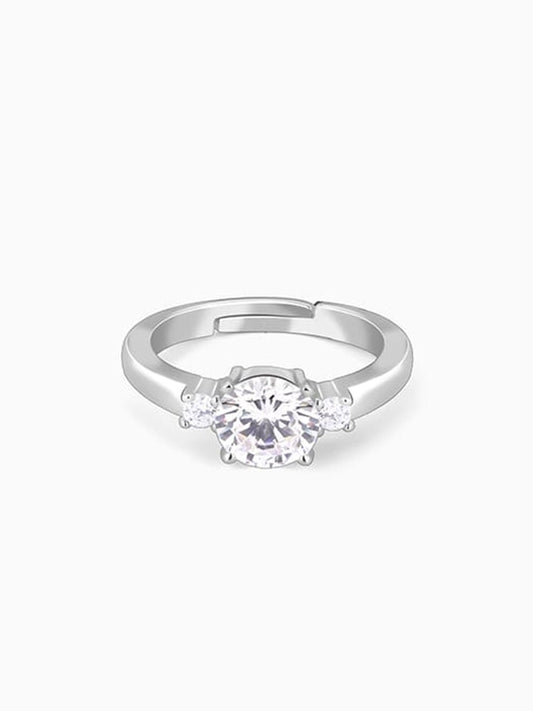 Silver Serenity Shine Ring