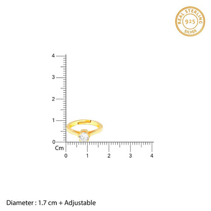 Golden Etheral Beauty Ring