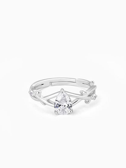 Silver Lost in Love Ring