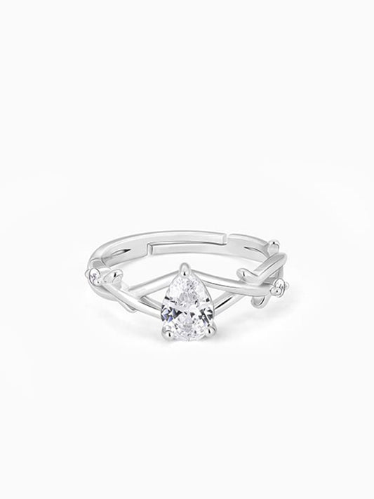 Silver Lost in Love Ring