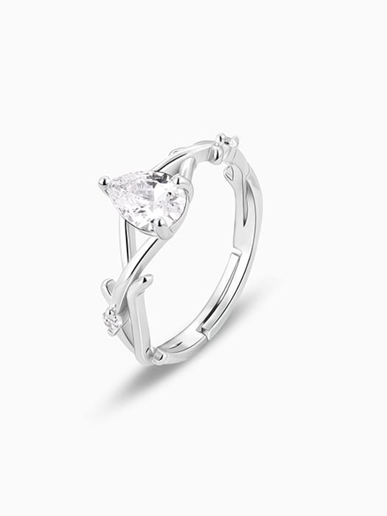 Silver Lost in Love Ring