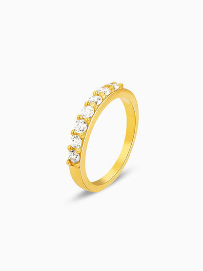 Golden Halo of Love Ring