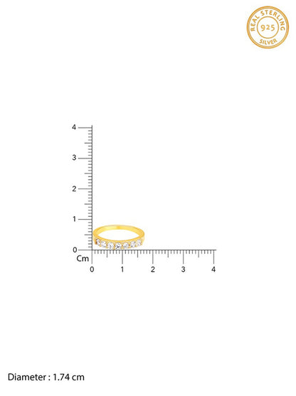 Golden Halo of Love Ring
