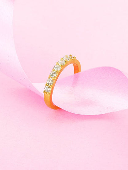 Golden Halo of Love Ring