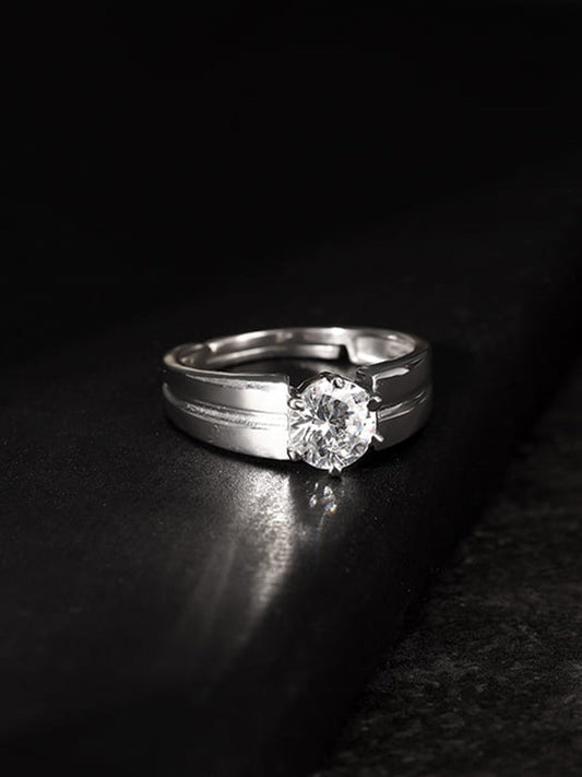 Silver Gallant Band For Him