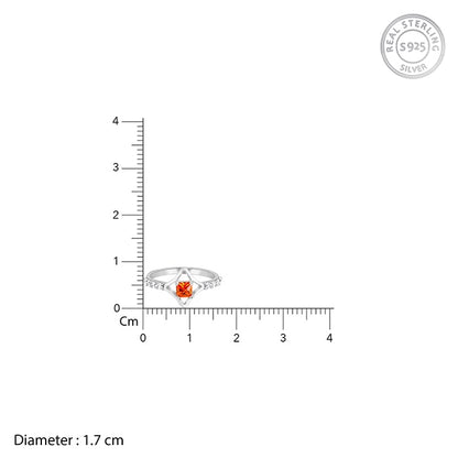 Silver Captivating Radiance Ring