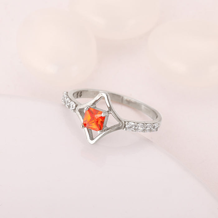 Silver Captivating Radiance Ring